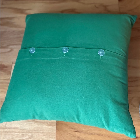 Green Holiday ‘FA LA LA’ Pillow - Picture 8 of 11